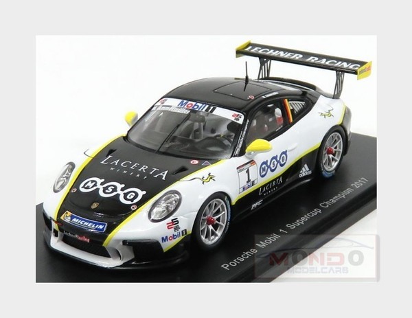1:43 Spark Porsche 911 991 #1 Winner Carrera Supercup Season 2017 S5524 Modellba-image