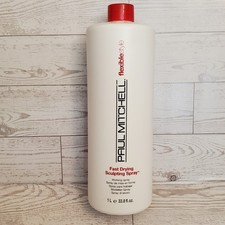 Paul Mitchell Fast Drying Sculpting Working Spray 33.8 oz Hairspray Medium Hold