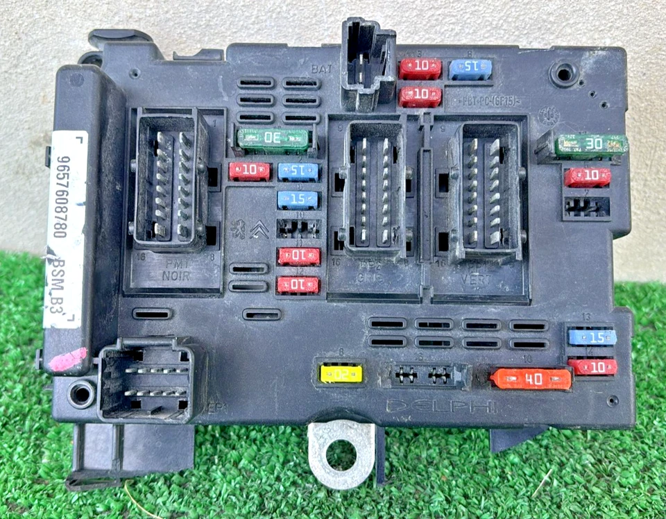 CENTRALINA BODY COMPUTER BSM PEUGEOT 206 ANNO 1998-2009 (9657608780) - Immagine 3 di 4