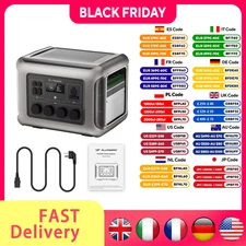 R2500 Portable Power Station 2016Wh Expandable to 20Kwh LFP Battery 2500W Emerge