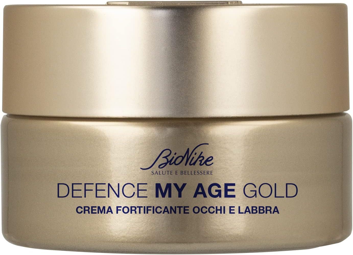 BioNike Gold Crema Antirughe Occhi e Labbra con Acido Ialuronico 15ml