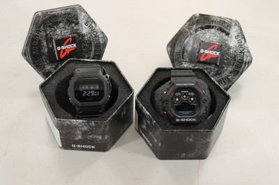 Casio Bundle 2 G-SHOCK Watches (DW-5600BB-1DR - DW-5900-1DR )