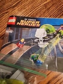 LEGO 76040 DC Super Heroes Brainiac Attack Used Martian Manhunter Supergirl