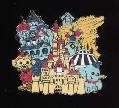 2022 D23 Disney Parks Around The World Hong Kong Resort Albert Dumbo Pin