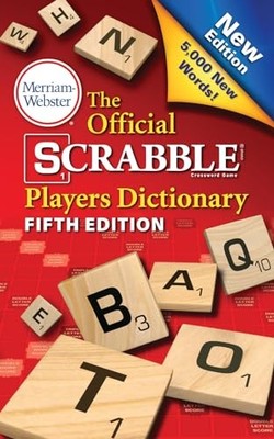 The Official Scrabble Players Dictionary, Fifth Ed by Merriam-Webster 0877798222