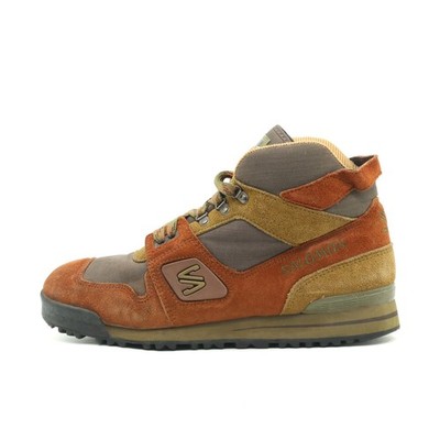 Salomon Herren Retro Wanderstiefel Stiefel Braun High-Top Outdoor EU 46