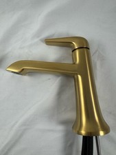 Kohler K-22022-4-2MB Single Bathroom Faucet Pop-Up Drain Modern Brushed Brass