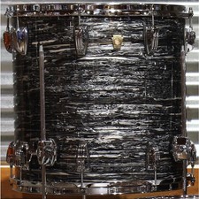 Tom de piso Ludwig Classic Maple Vintage Black Oyster 16x16