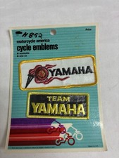 Vintage Yamaha Racing Patches New Old Stock Team Yamaha