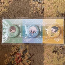 Jujutsu Kaisen Satoru Gojo Suguru Geto Shoko Ieiri Anime Can Badge Set Japan