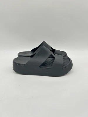 Crocs Getaway Platform H-Strap Damen Sandale Schwarz EUR 39-40 W9 - Bild 1 von 4