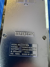 Nintendo Game & Watch Super Color Crab Grab UD-202 1984 Boxed Tested Working