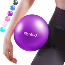 Small Pilates Ball 9 Inch Small Exercise Ball Mini Workout Yoga Balls for Gym Yo