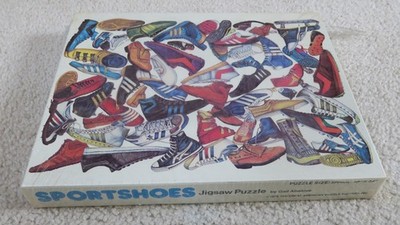 SPORTSHOES Gail Abelove Puzzle 550 Pieces 1978 Great American Complete