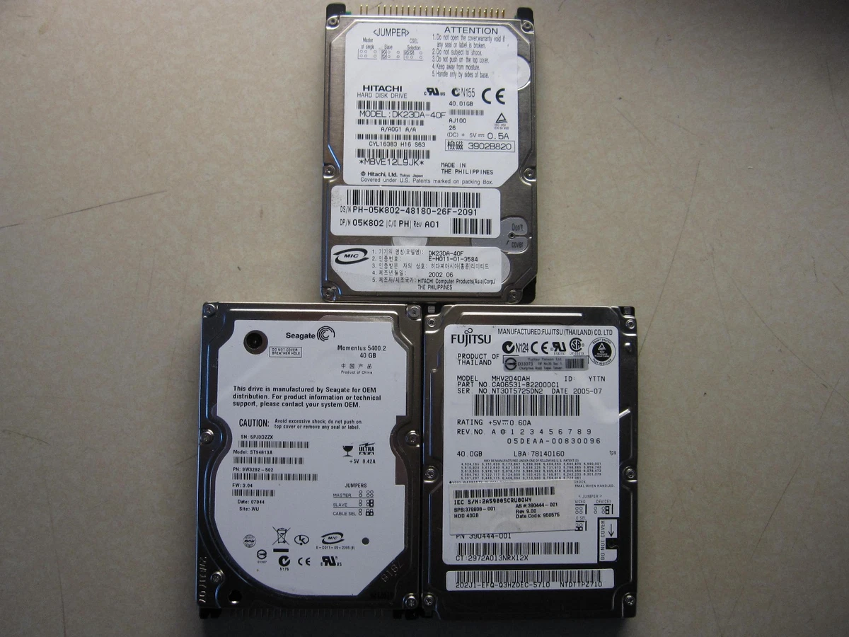Seagate 40 GB Internal Hard Disk Drives for sale | eBay