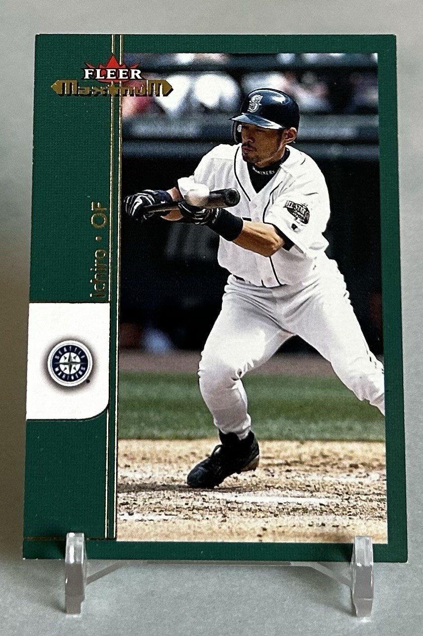 Ichiro Suzuki 2002 Fleer Maximum #41 Seattle Mariners HOF