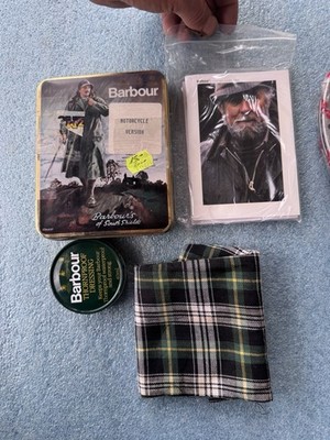 Vintage Barbour Thornproof Repair Kit Dressing Complete - Made In England 