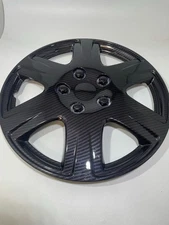 NEW Carbon Fiber 4pc 15 Inch Hub Cap Wheel Covers