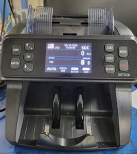 DETECK DT600C Bank Grade Money Counter Machine Mixed Denomination Value OO212