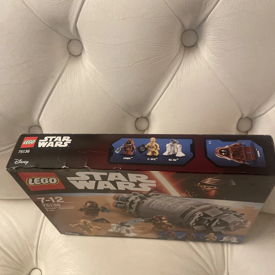 STAR WARS LEGO 75136 DROID ESCAPE POD BRAND NEW SEALED - Image 3 of 4