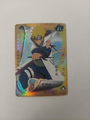 NARUTO CCG JAPANESE MINATO RARE R MINT STAT CARD | eBay