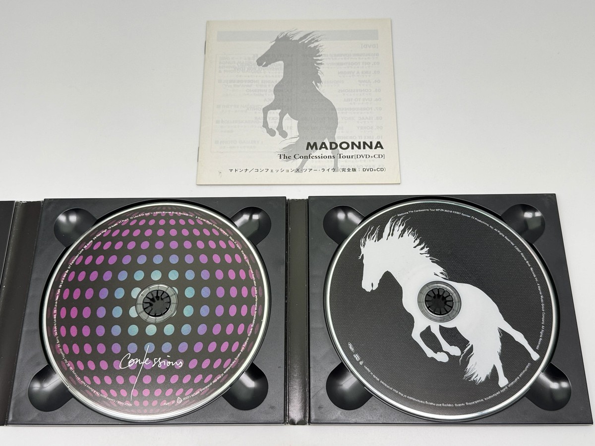 CD+DVD] Madonna The Confessions Tour Japan Import WPZR-30218~9