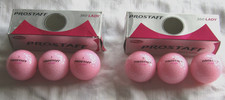 Wilson, ProStaff ,360 Lady,pink.New. 2 X Packs Of 3, (6 balls)
