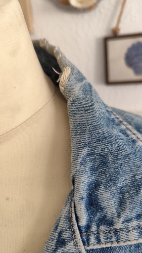 Vintage Jeans Jacke - Bild 7 von 9