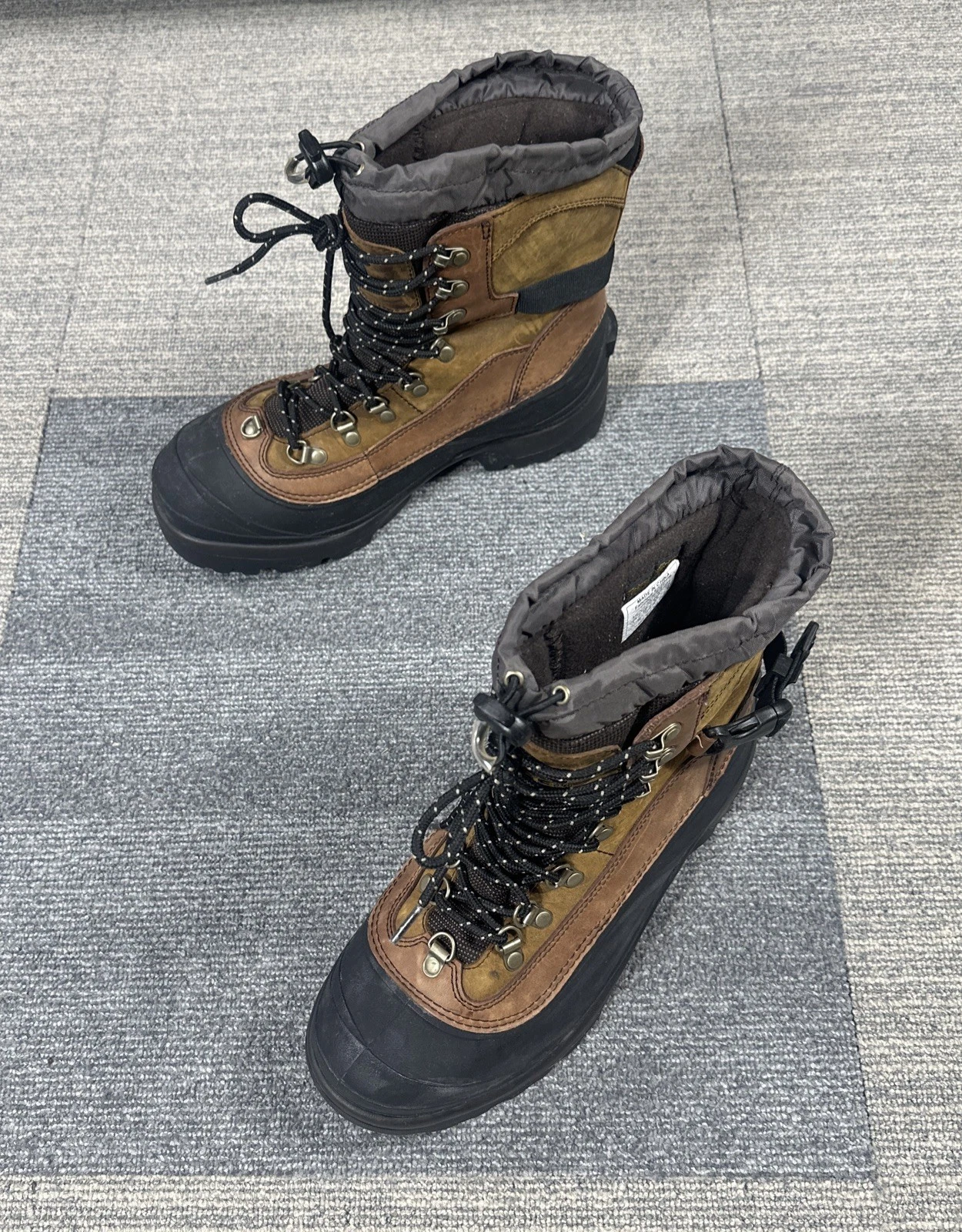 Sorel NM1049-287 Waterproof Winter Snow Boots Brown Leather Thinsulate Men's 11
Opens in a new windo