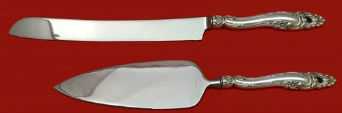 Decor by Gorham Sterling Silver Wedding Cake Set Server 2pc Custom Made HHWS