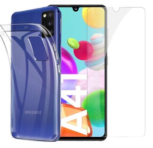 Cover Case+Film Tempered Glass For Samsung A41 A 41 Clear | eBay