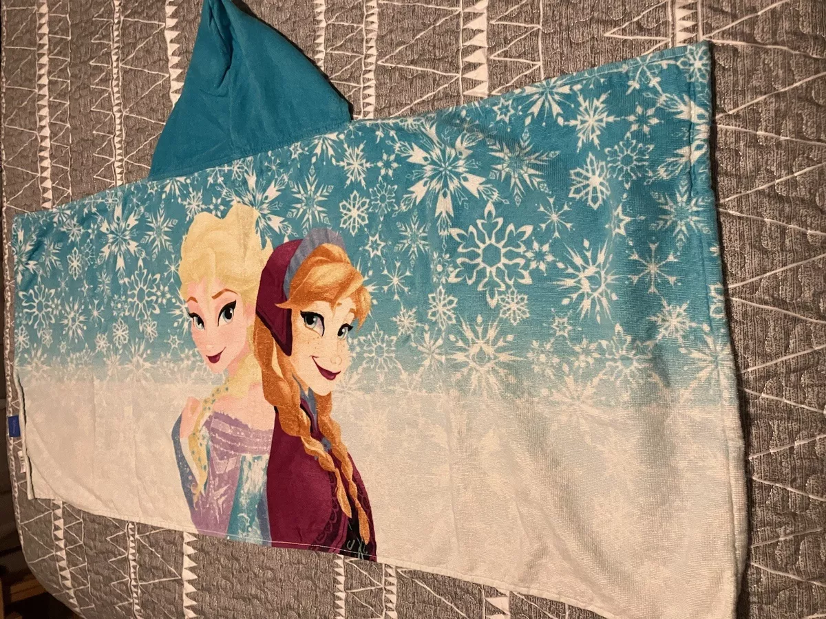 Frozen hooded bath towel hot sale