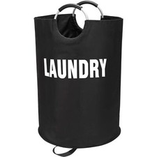 DOKEHOM 160L XX-Large Laundry Basket 7 Colors Collapsible Laundry Bag Fol