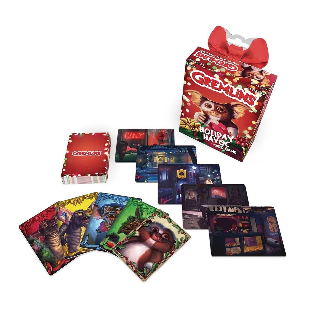 Funko Games: Gremlins - HOLIDAY HAVOC - Family Card Game New