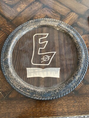 vintage 60 s Boy Scouts  Explorer  silver plate presentation TRAY Oneida