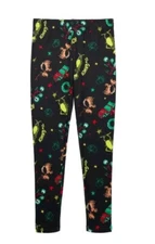 Girls Dr Seuss Grinch Leggings Sizes 4-14 NEW