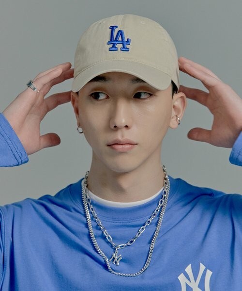 3ACP6601N-07BGS MLB Unisex N-COVER Unstructured Ball Cap LA