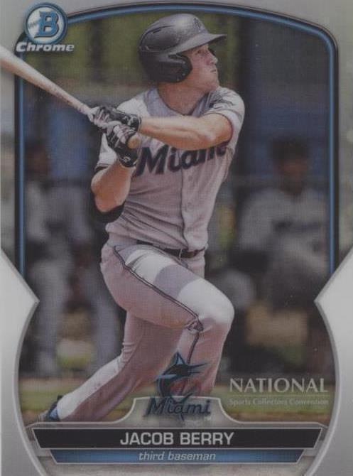 2023 Topps National Convention Wrapper Redemption - Jacob Berry #MLB-49 - 1 of 1