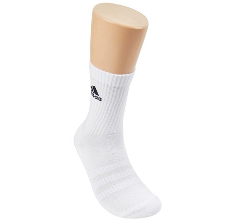Adidas Cushion Socks 3PP Unisex Tennis Running Badminton Soccer White NWT  DZ9356 | eBay