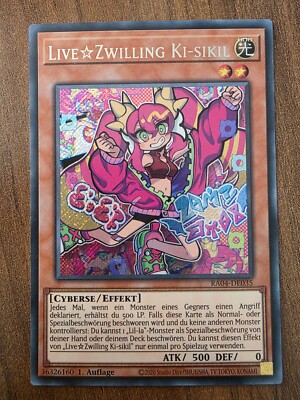 Yu-Gi-Oh! RA04-DE035 Live Zwilling Ki-sikil Secret Rare NM 1st