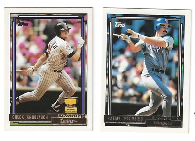 1992 Topps Gold Winners #1 - #793 U-Pick to Complete Set