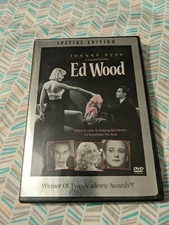Ed Wood, 1994 (Special Edition) (Johnny Depp, Bill Murray) Very Good Condition!