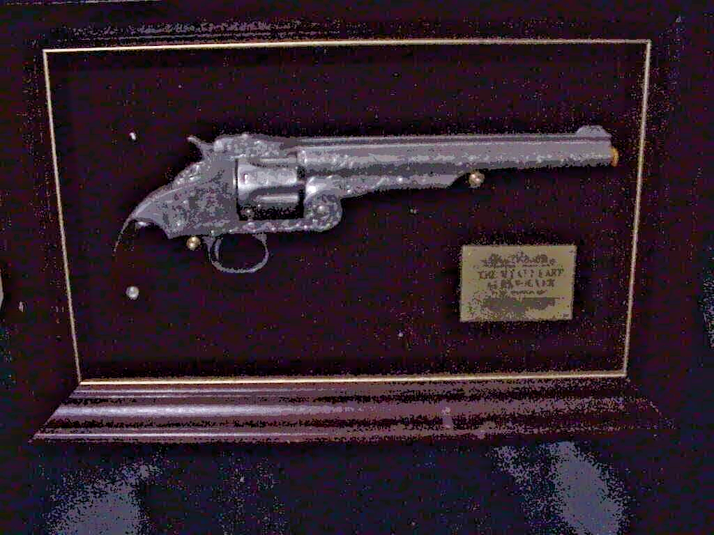 Wyatt Earp Franklin Mint Commemorative Colt .44 Revolver Wyatt Earp Franklin Mint Commemorative Colt .44 Revolver