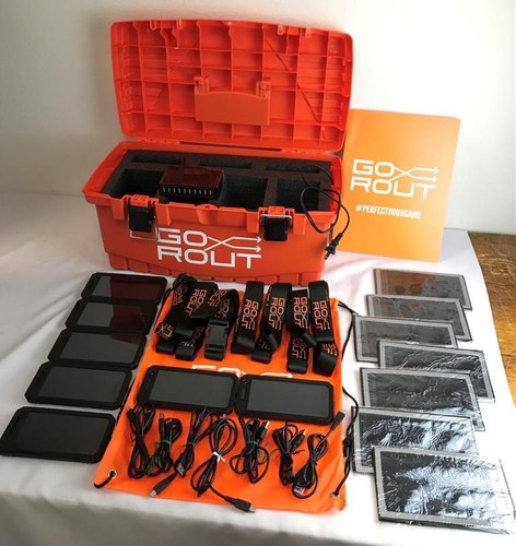 ^^ GoRout! On-Field Wearable Training Football 7-Vue Displays 1-Charging System