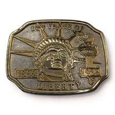 1886-1986 100 Years of Liberty Belt Buckle