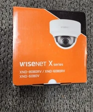 New Hanwha Wisenet XND-6080RV Wired Dome Security IP Camera
