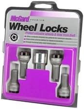 McGard 28374 Black Bolt Lock Radius Seat (M14X1.5 Thread Size) - Set of 4, 4...