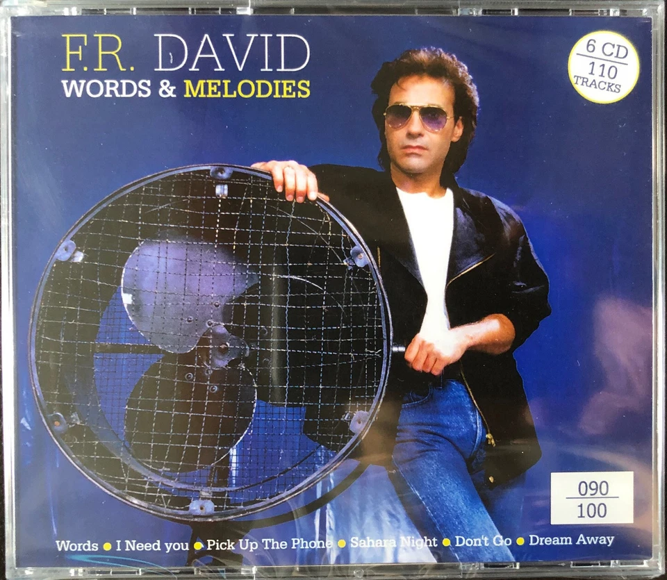 F.R. DAVID - WORDS & MELODIES COLLECTOR - BEST OF & RARITIES - 6 CD NEW SEALED