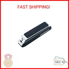 Tweezerman Men's Precision Grip Toenail Clipper, Black