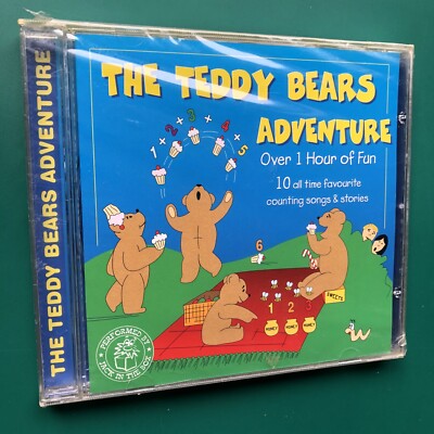 Wade TEDDY BEARS ADVENTURE Children's Sing-Along Stories Educational CD SEALED